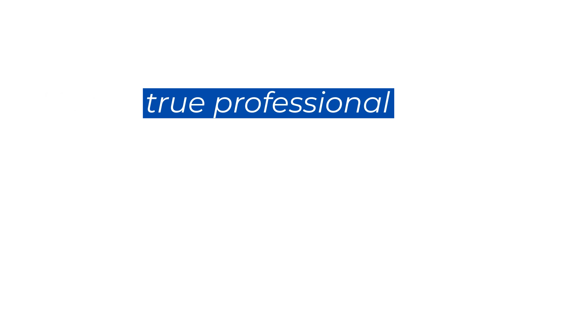 Testimonial with text: 'He is a true professional and has mastered his art.' ★★★★★ Jeff Wallace