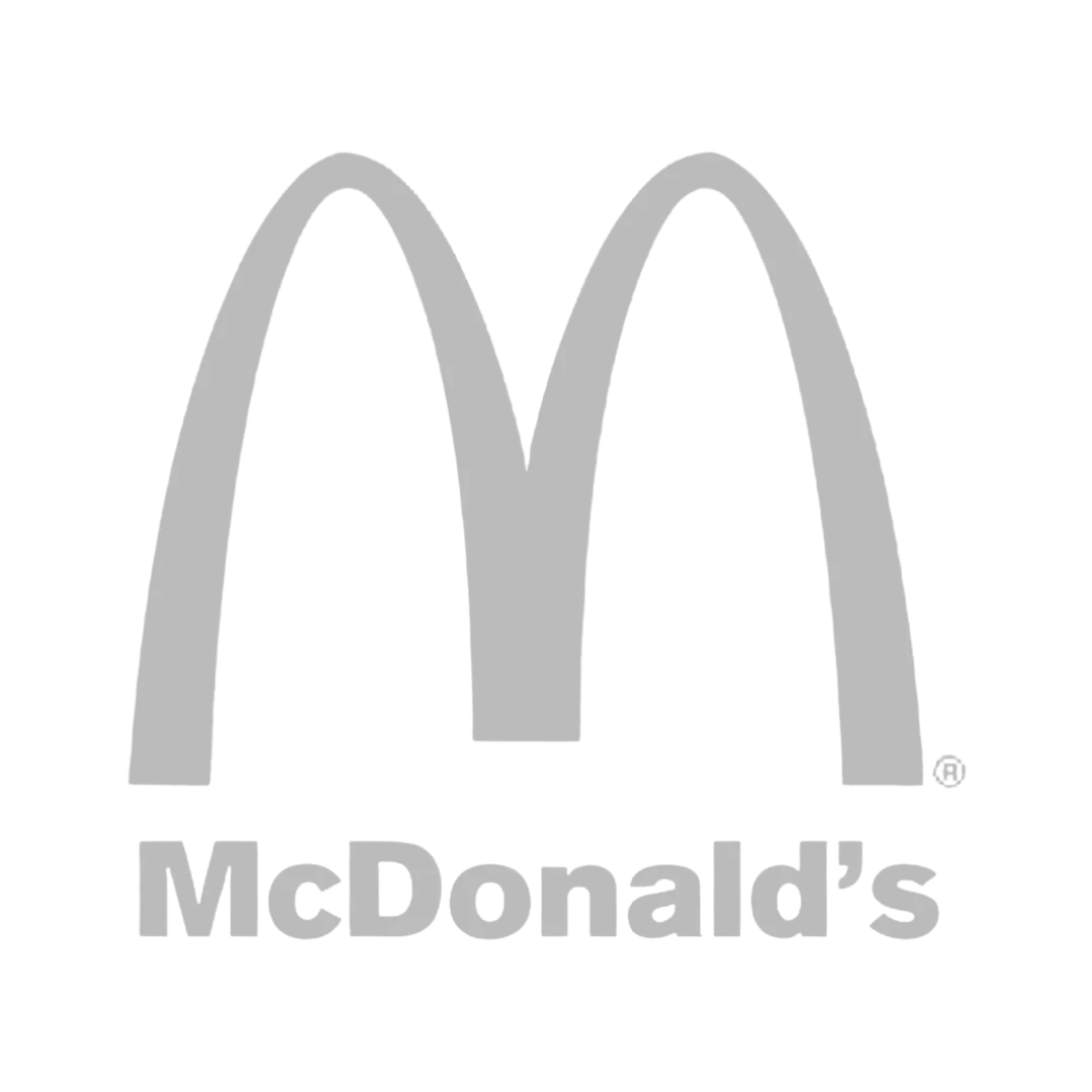 Logo with text: McDonald's
